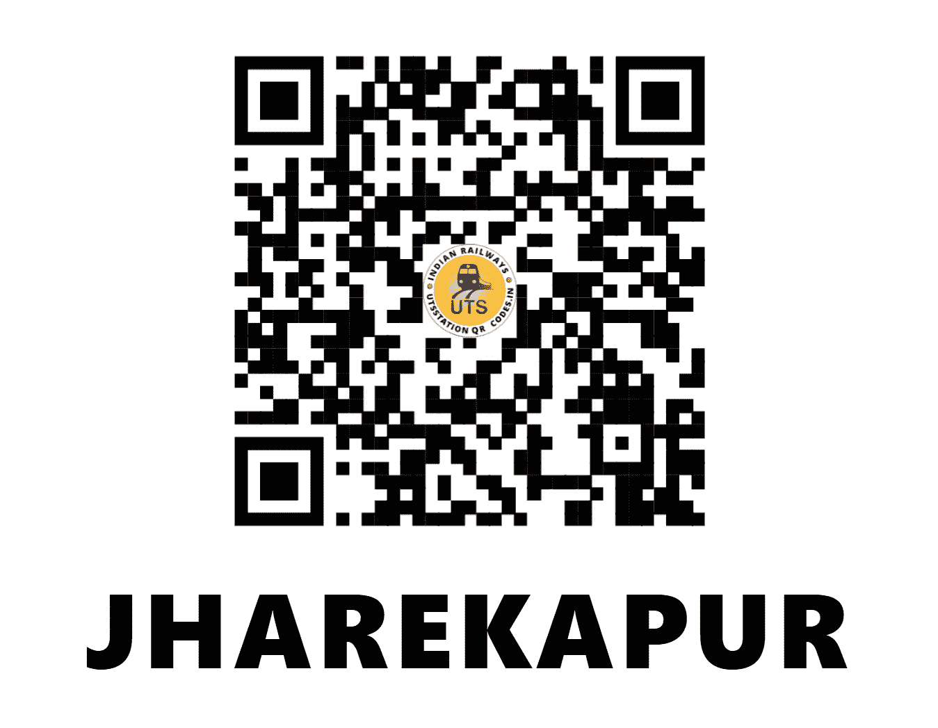 UTS QR Code for JHAREKAPUR - JKP (NE - UTTAR PRADESH)